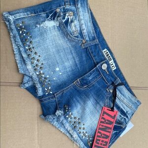Zanzea Blue Denim Women's Shorts